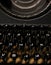 Old Manual Typewriter Keyboard