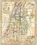 Old Map of the Holy Land.