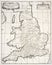 Old map of saxon britain