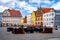 The Old Market Alte Markt in the German Hanseatic city of Stralsund is the centre of the historic