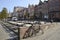 Old Market Plaza of Leuven in the morning