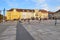 Old Market Square in Bydgoszcz with the old town tenements