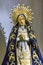 Old Mary Crown Statue Basilica Collegiata Madrid Spain