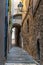 Old Medieval Alley in Girona, Spain