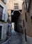 Old medieval alley at Toledo, Spain