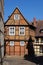 Old medieval building in Quedlinburg, Germany