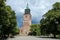 The old medieval cathedral in Turku in Finland