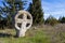 Old medieval cemetery in Europe