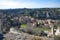 Old medieval city on the rock formation in Les Baux de Provence - Camargue - France