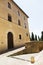 Old medieval small town in Pienza, Tuscany