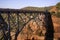 Old Metal Bridge In The Red Rocks of Sedona