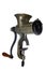 Old metal meat mincer