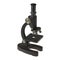 Old microscope black