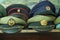 Old military caps