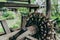 Old mill wooden water wheel in China