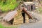 Old miners` huts, Arrowtown Chinese Settlement, New Zealand