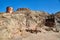 Old mining equipment at Keane Wonder Mine in Death Valley National Park