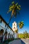 Old Mission Santa Barbara, in Santa Barbara, California.