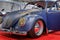 Old Model Volkswagen Beetle with Rusty Exterior Bodywork but Refurbished Internally