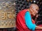 Old Monk at the Bodnath Stupa, Kathmandu, Nepal