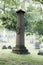 An Old Monument at Mt. Hope Cemetery