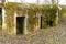 Old mossy concrete bunker