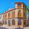 The old Mudejar mansion in Plaza Larga Square, Albaicin, on Sept 27 in Granada, Spain