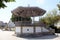 Old music band stand in the gardens of the Square of the Republic, Braga, Portugal