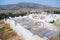 Old Muslim cemetery, overlooking the city of Fez in Morocco, North Africa