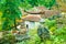 Old mysterious temples of the Bich pagoda complex, Tam Coc, Ninh Binh, Vietnam