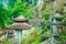 Old mysterious temples of the Bich pagoda complex, Tam Coc, Ninh Binh, Vietnam