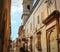 Old Narrow Street of Mdina with Carmelite Church Bell Tower - Mdina, Malta