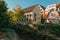 Old national German town house in Bietigheim-Bissingen, Baden-Wuerttemberg, Germany, Europe. Old Town is full of