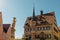 Old national German town house in Bietigheim-Bissingen, Baden-Wuerttemberg, Germany, Europe. Old Town is full of