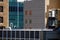 Old and new high-rise buildings in Midtown, architectural details, outdoor roof terraces, New York, NY