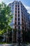 Old Norfolk and Southern Building, Four Flag Poles and Fountain