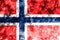 Old Norway grunge background flag