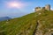 The old observatory on Mount Pip Ivan in Carpathians