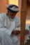 Old Omani man handcraft