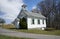 Old one-room Union schoolhouse in Bangor, Pennsylvania