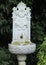 Old, ornate, embossed marble, ottoman fountain