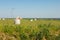 Old Orunia water reservoir. Hill with panoramic view. Gdansk, Poland