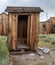 An Old Outhouse in Bodie, California