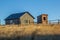 Old Outhouse and workshed on Wyoming Ranch