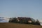 old overgrown farm in landscape