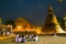 Old pagoda in the twilight time