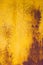Old paint vertical background yellow and purple