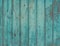 Old painted cracky blue turquoise wooden texture. Vintage rustic