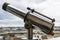 Old panoramic telescope in the Berlin Cathedral in Germany