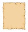 Old paper, torn parchment vector symbol icon design.